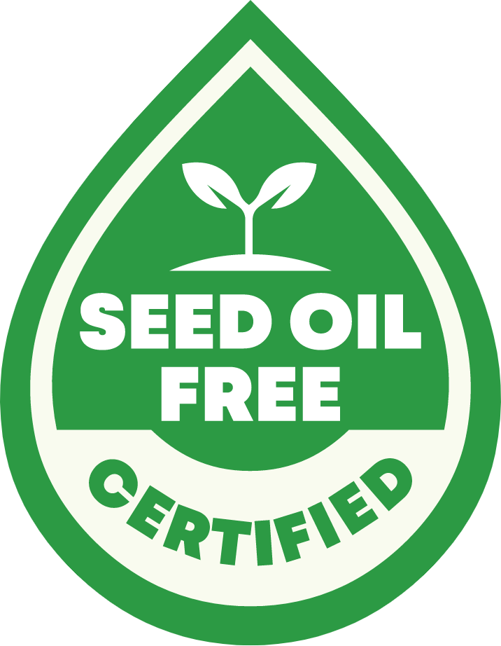 Seed Oil Free Certified Seal